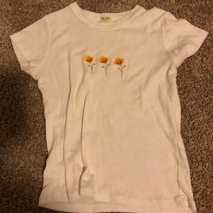 brandy melville white top